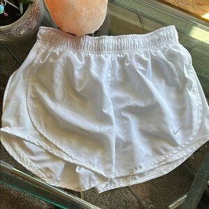 Nike Women's White Running Shorts